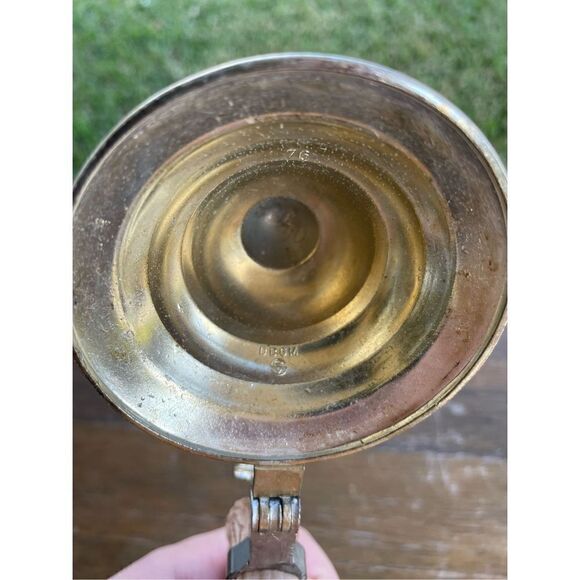 Vintage German Beer Stein Handmade Handpainted Pewter Lid Ramstein Pfalz Town - Picture 7 of 15